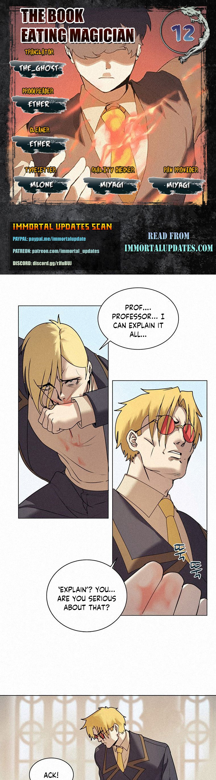 Read The Book Eating Magician Manga Online