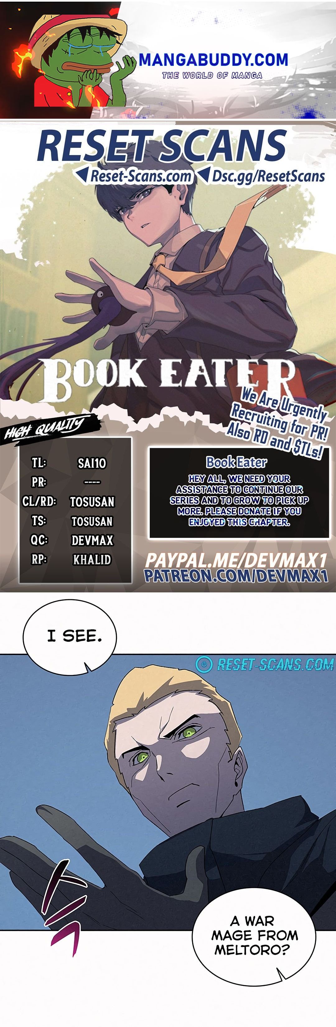 Read The Book Eating Magician Manga Online