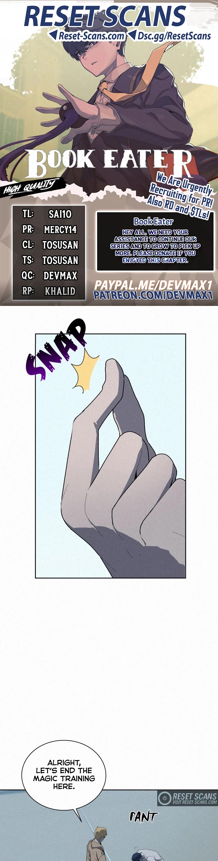 Read The Book Eating Magician Manga Online