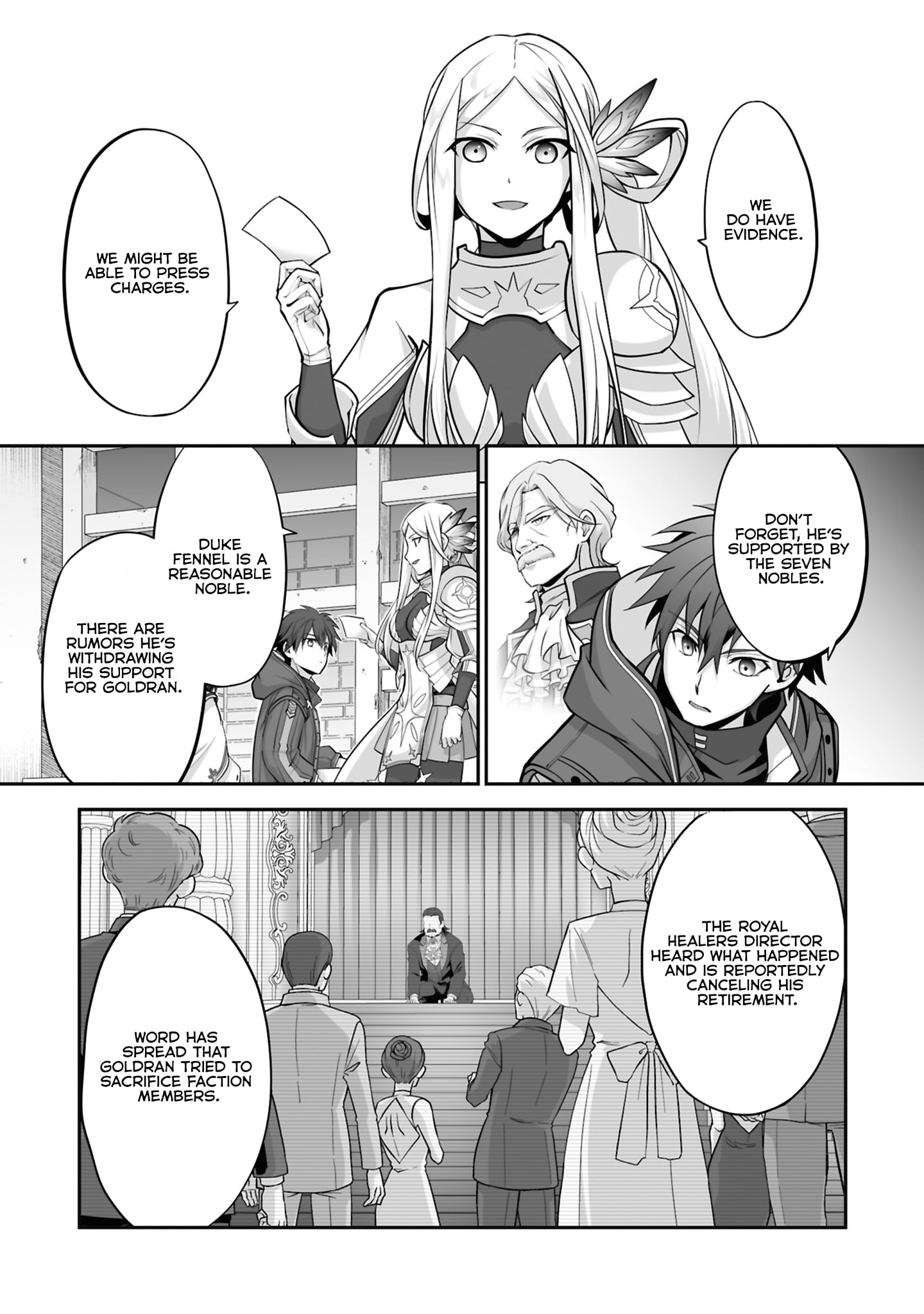 Read The Brilliant Healer’s New Life in the Shadows Manga Online