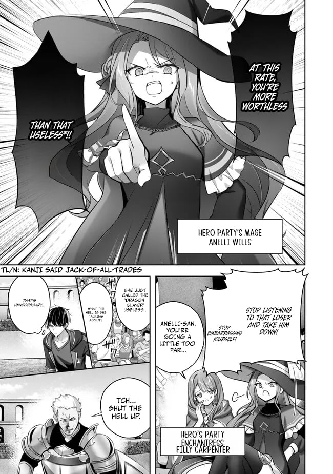 Read The Jack-of-All-Trades Kicked Out of the Hero’s Party Manga Online