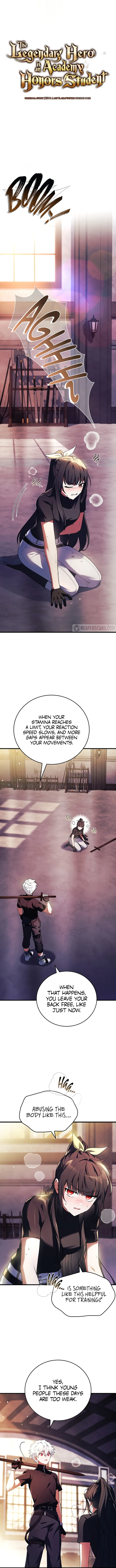 Read The Legendary Hero is an Academy Honors Student Manga Online