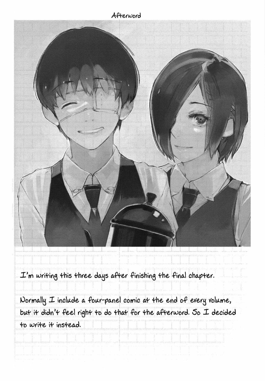 Read Tokyo Ghoul re Manga Online