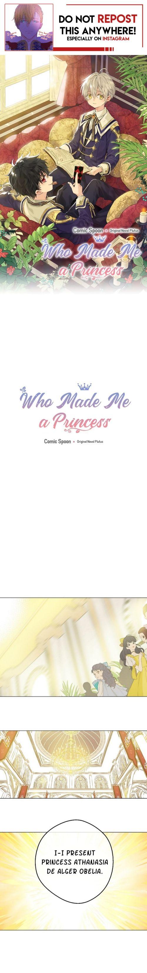 Read Who Made Me A Princess Manga Online