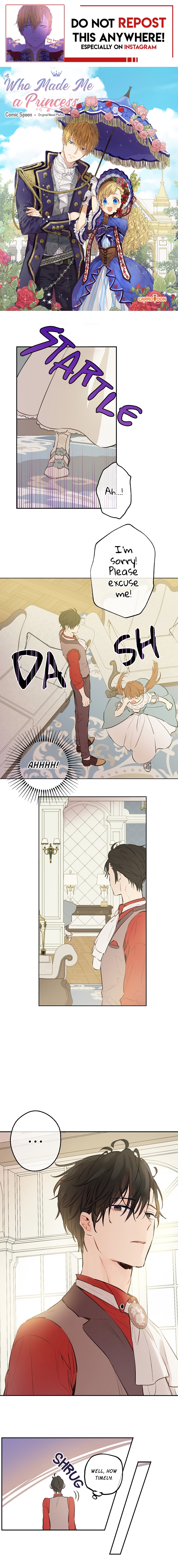 Read Who Made Me A Princess Manga Online