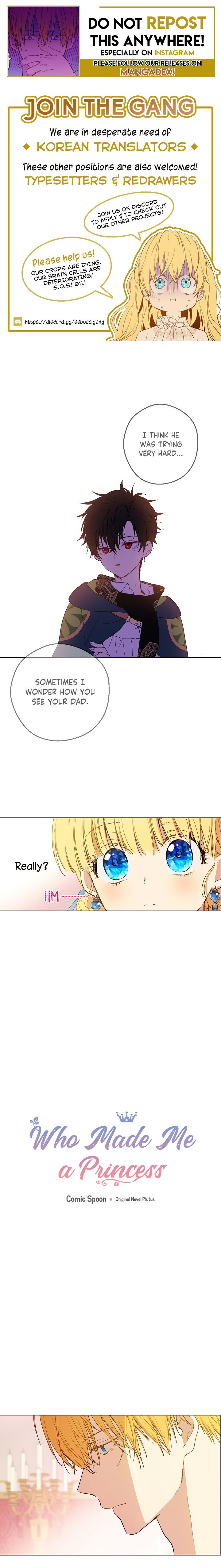 Read Who Made Me A Princess Manga Online
