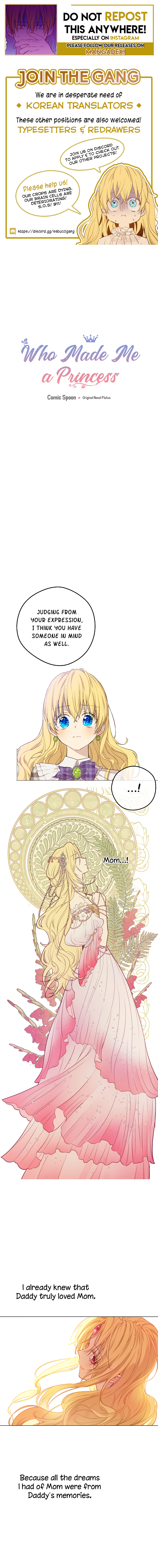 Read Who Made Me A Princess Manga Online