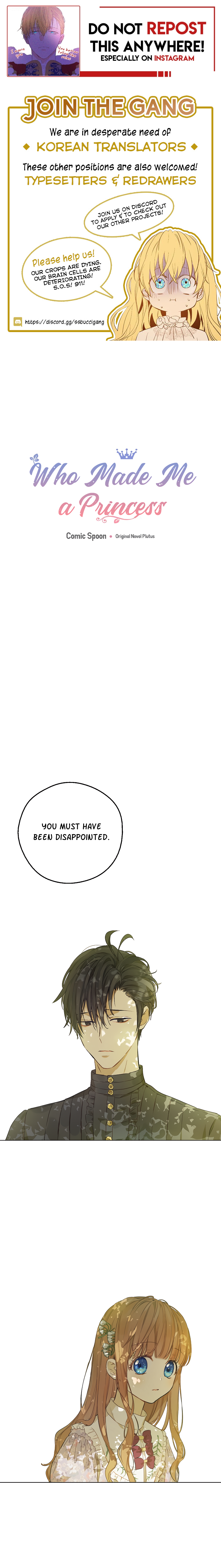 Read Who Made Me A Princess Manga Online