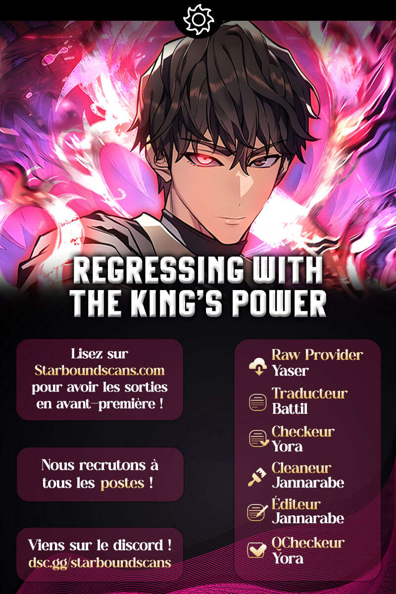 Read Regressing with the King’s Power Scan Manga Online
