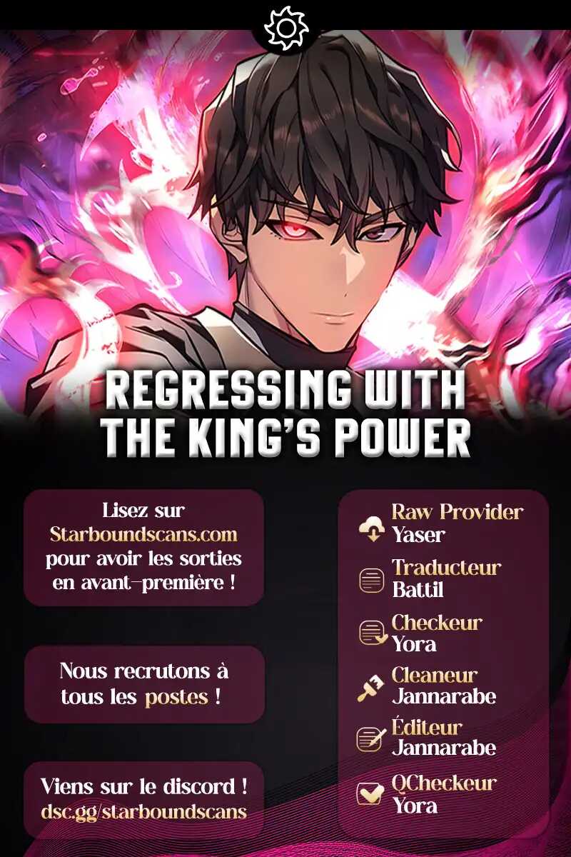 Read Regressing with the King’s Power Scan Manga Online