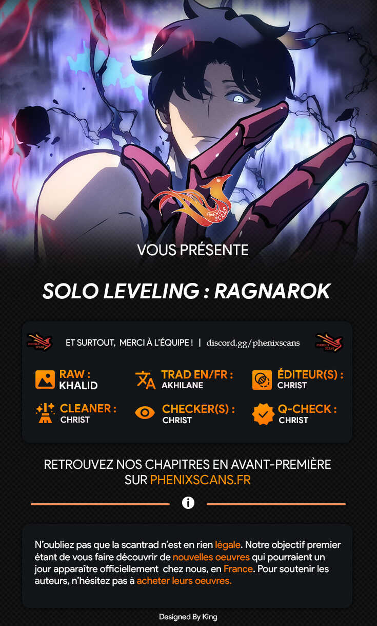 Read Solo leveling Ragnarok Scan Manga Online