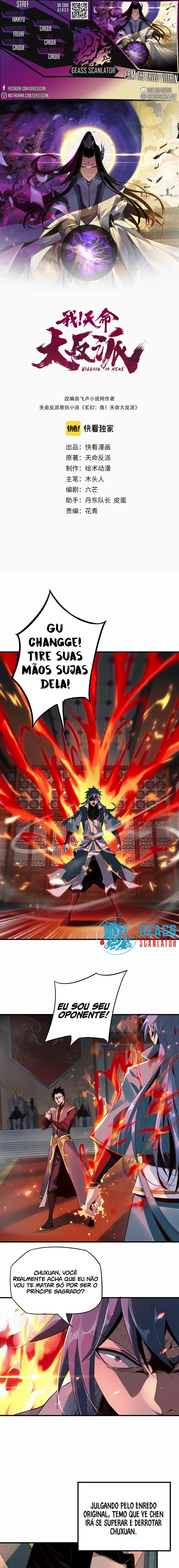 Read Eu Sou o Vilão Predestinado Pt Manga Online