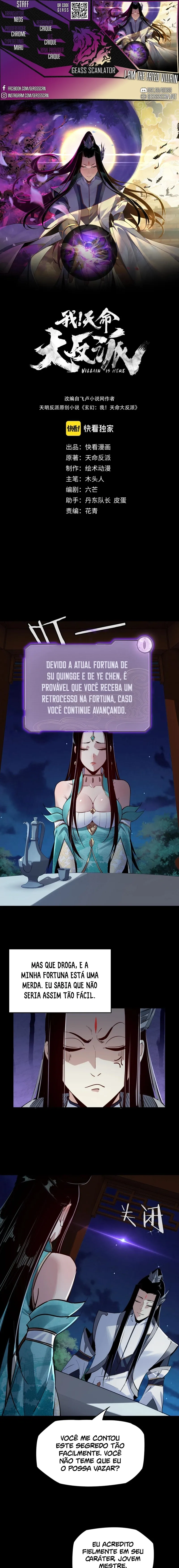 Read Eu Sou o Vilão Predestinado Pt Manga Online