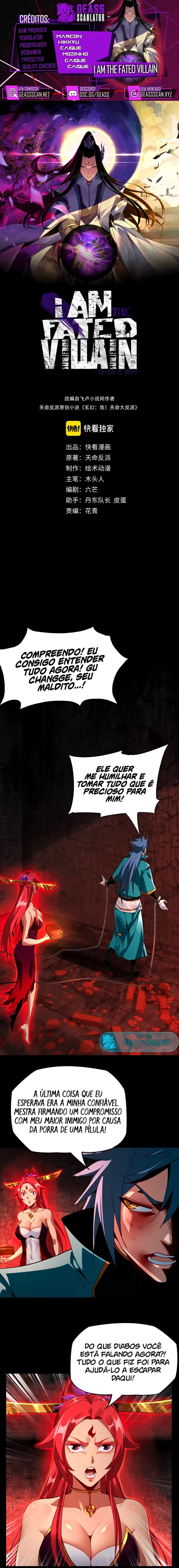 Read Eu Sou o Vilão Predestinado Pt Manga Online