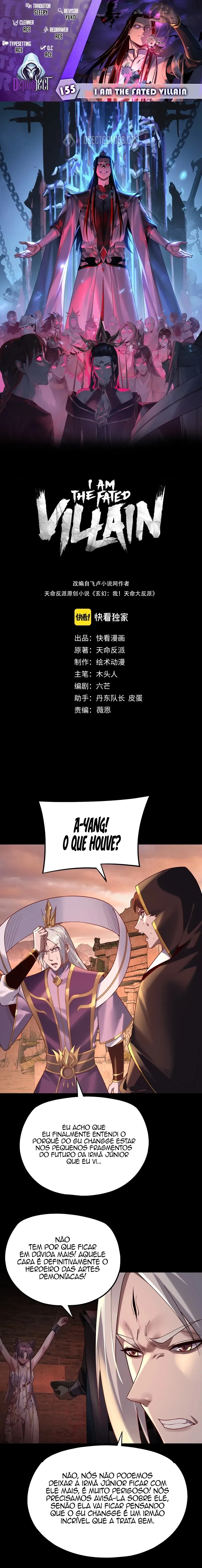 Read Eu Sou o Vilão Predestinado Pt Manga Online