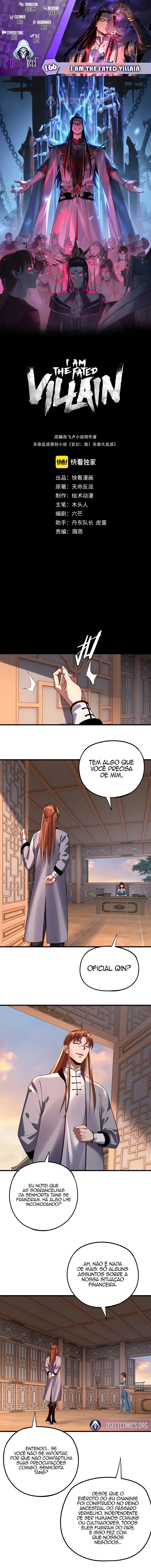 Read Eu Sou o Vilão Predestinado Pt Manga Online