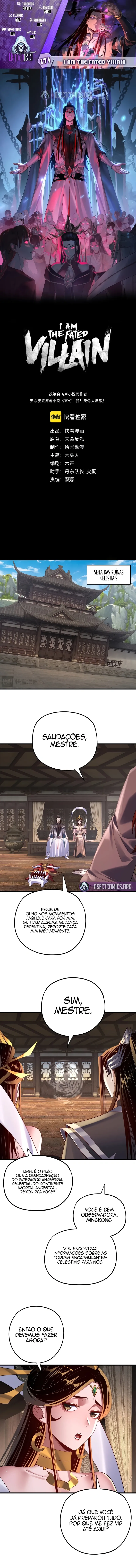 Read Eu Sou o Vilão Predestinado Pt Manga Online
