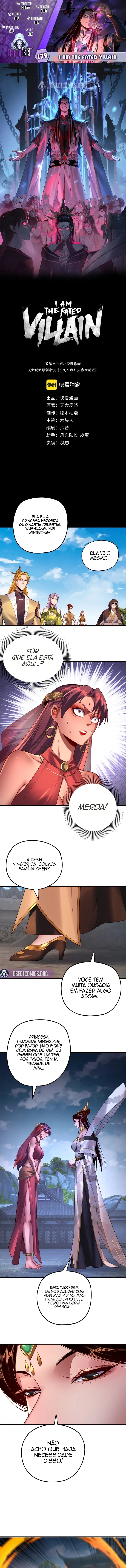 Read Eu Sou o Vilão Predestinado Pt Manga Online