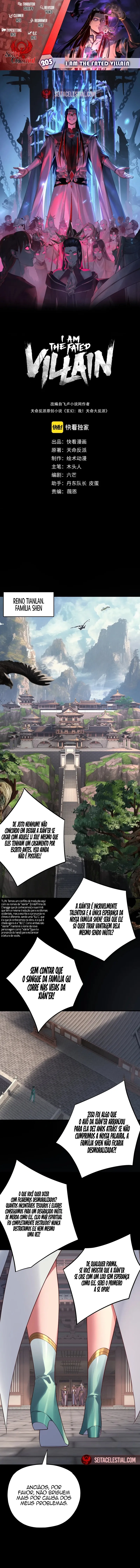 Read Eu Sou o Vilão Predestinado Pt Manga Online