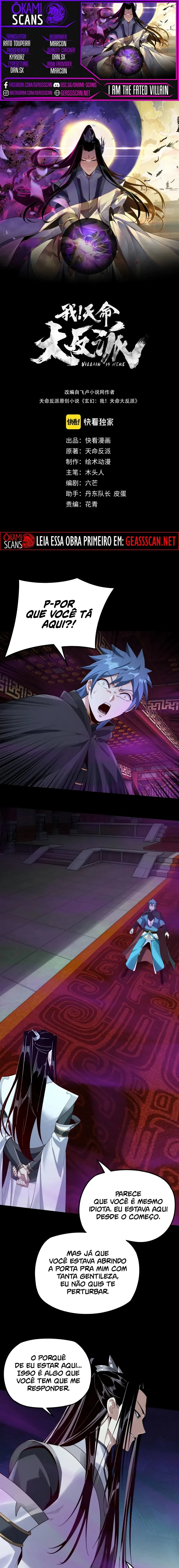 Read Eu Sou o Vilão Predestinado Pt Manga Online