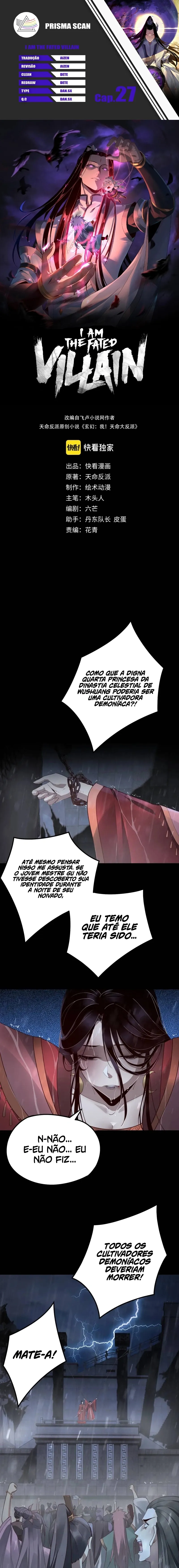 Read Eu Sou o Vilão Predestinado Pt Manga Online