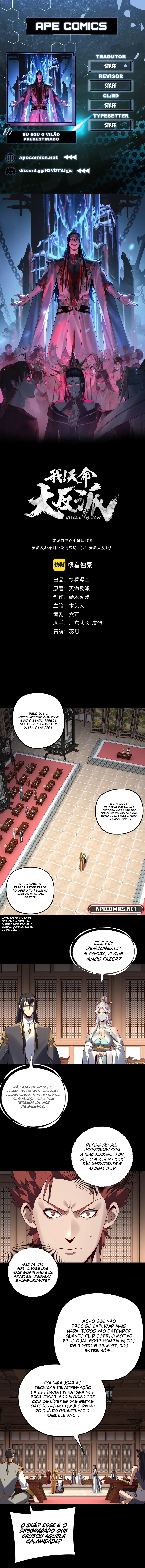 Read Eu Sou o Vilão Predestinado Pt Manga Online