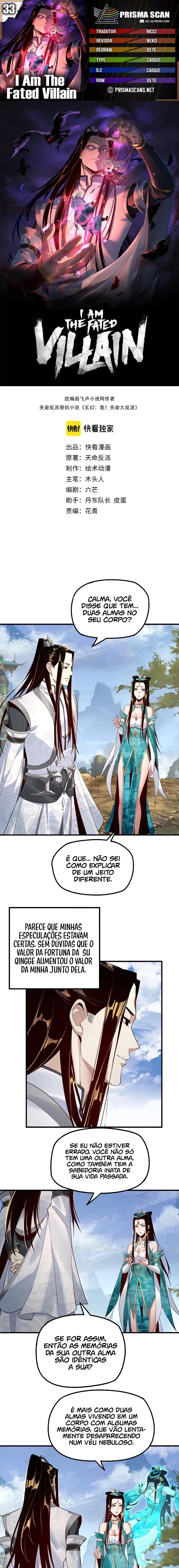 Read Eu Sou o Vilão Predestinado Pt Manga Online