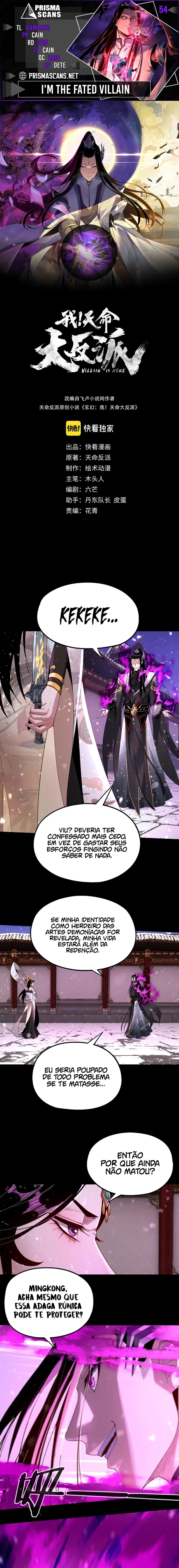 Read Eu Sou o Vilão Predestinado Pt Manga Online