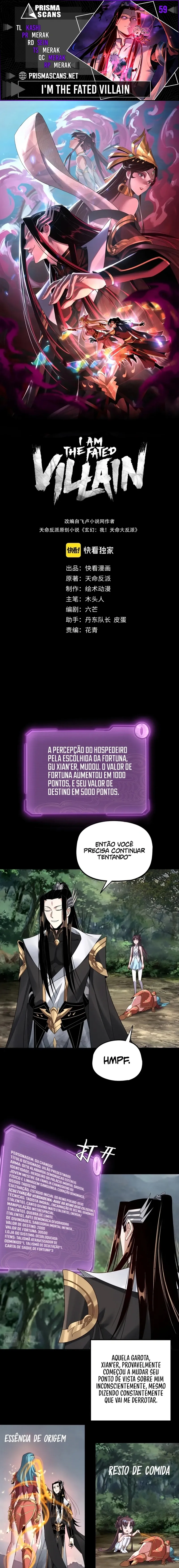 Read Eu Sou o Vilão Predestinado Pt Manga Online