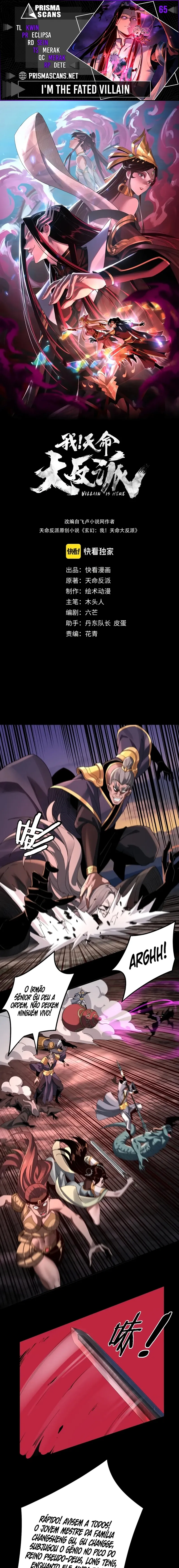 Read Eu Sou o Vilão Predestinado Pt Manga Online
