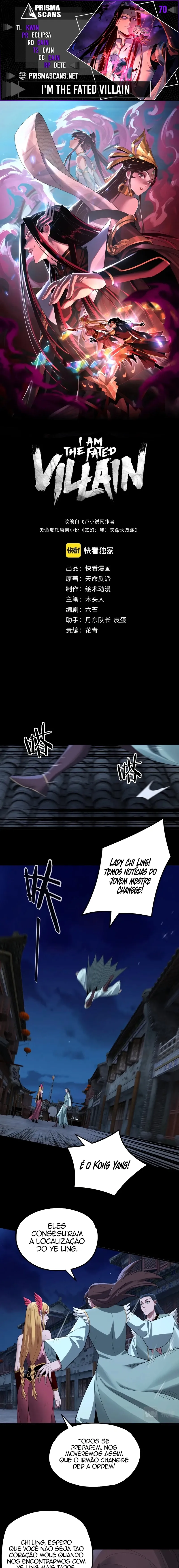 Read Eu Sou o Vilão Predestinado Pt Manga Online